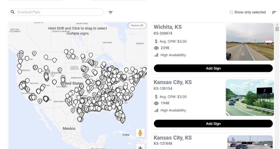 Infographic showing key insights and demographics for Kansas, Overland Park Ks