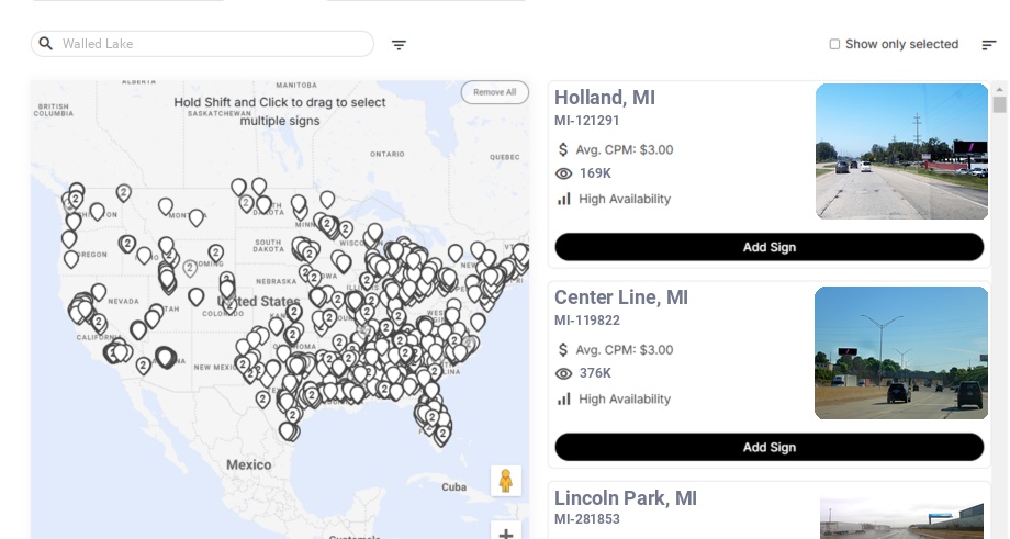 Infographic showing key insights and demographics for Michigan, Walled Lake Mi