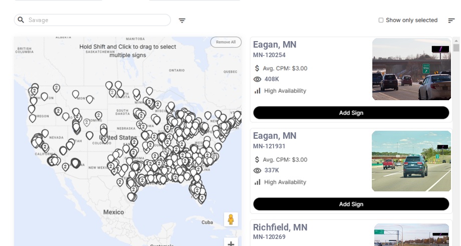 Infographic showing key insights and demographics for Minnesota, Savage Mn
