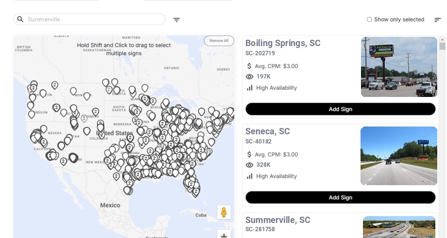 Infographic showing key insights and demographics for South Carolina, Summerville Sc