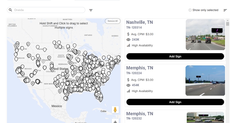 Infographic showing key insights and demographics for Tennessee, Oneida Tn