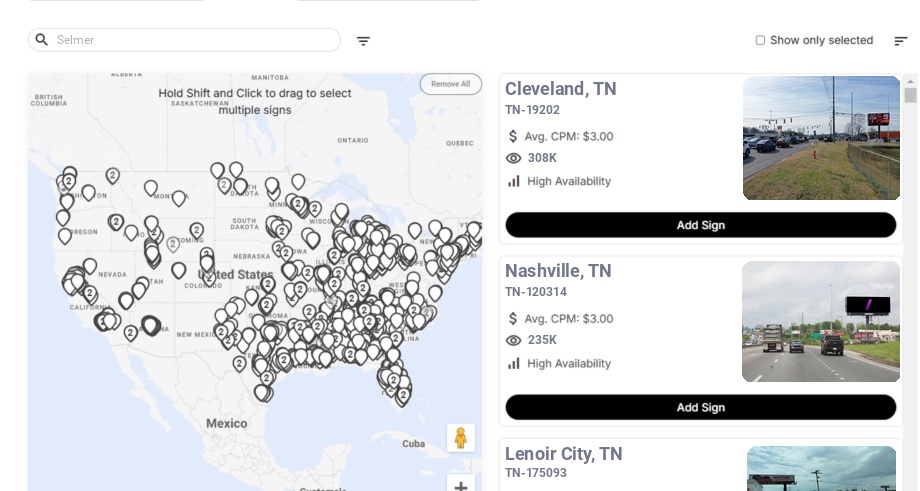 Infographic showing key insights and demographics for Tennessee, Selmer Tn