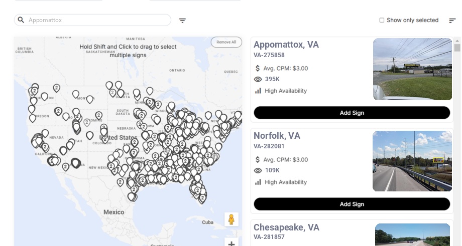 Infographic showing key insights and demographics for Virginia, Appomattox Va