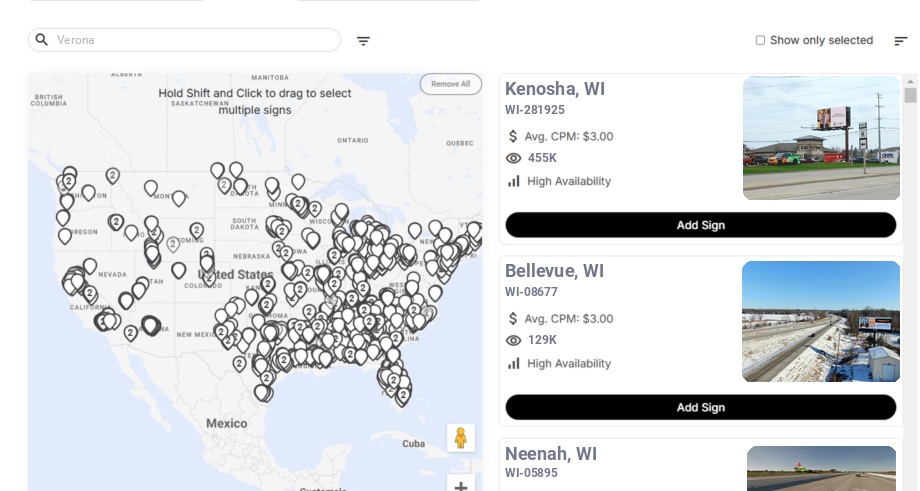 Infographic showing key insights and demographics for Wisconsin, Verona Wi