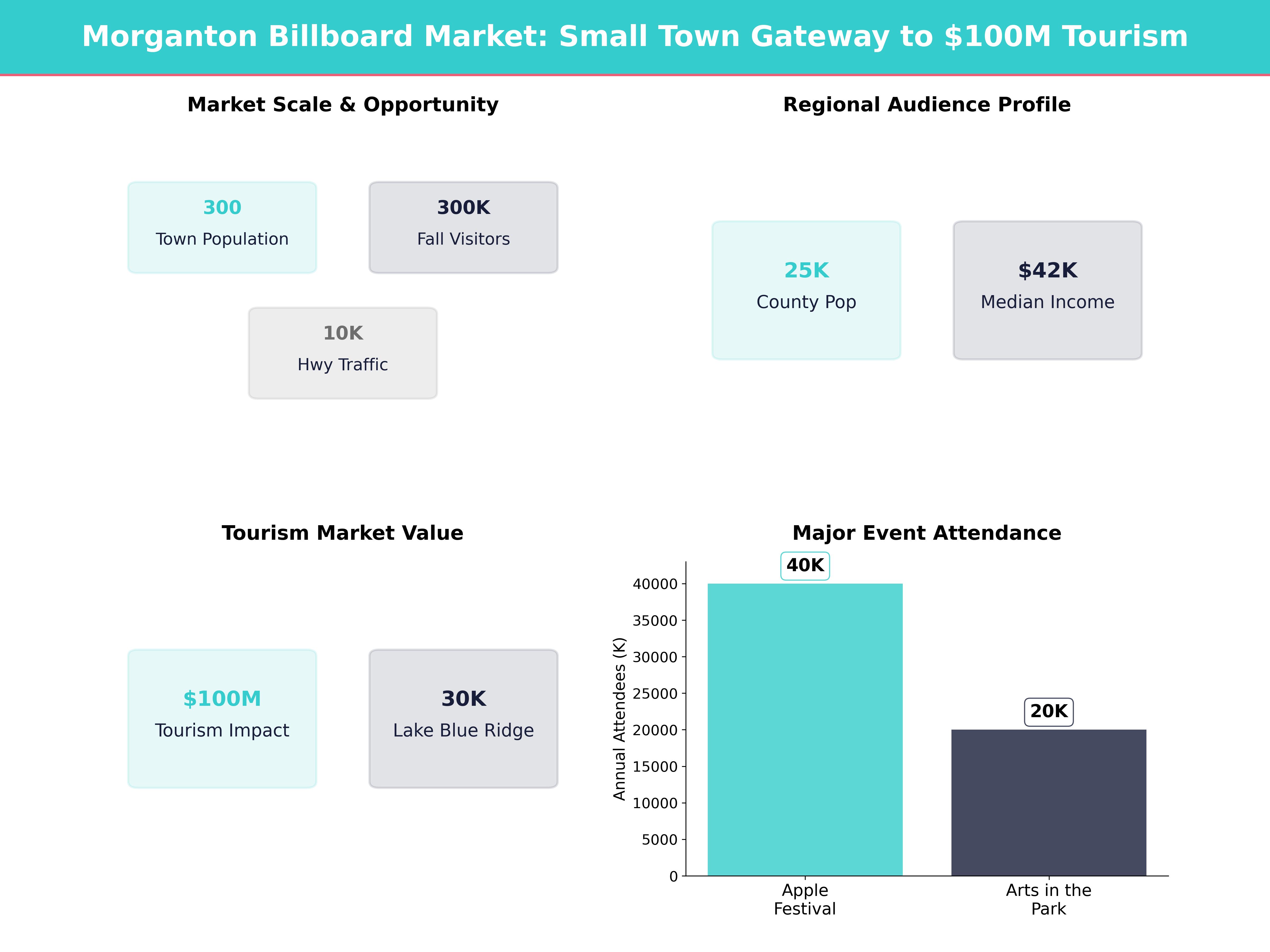 Infographic showing key insights and demographics for Georgia, Morganton