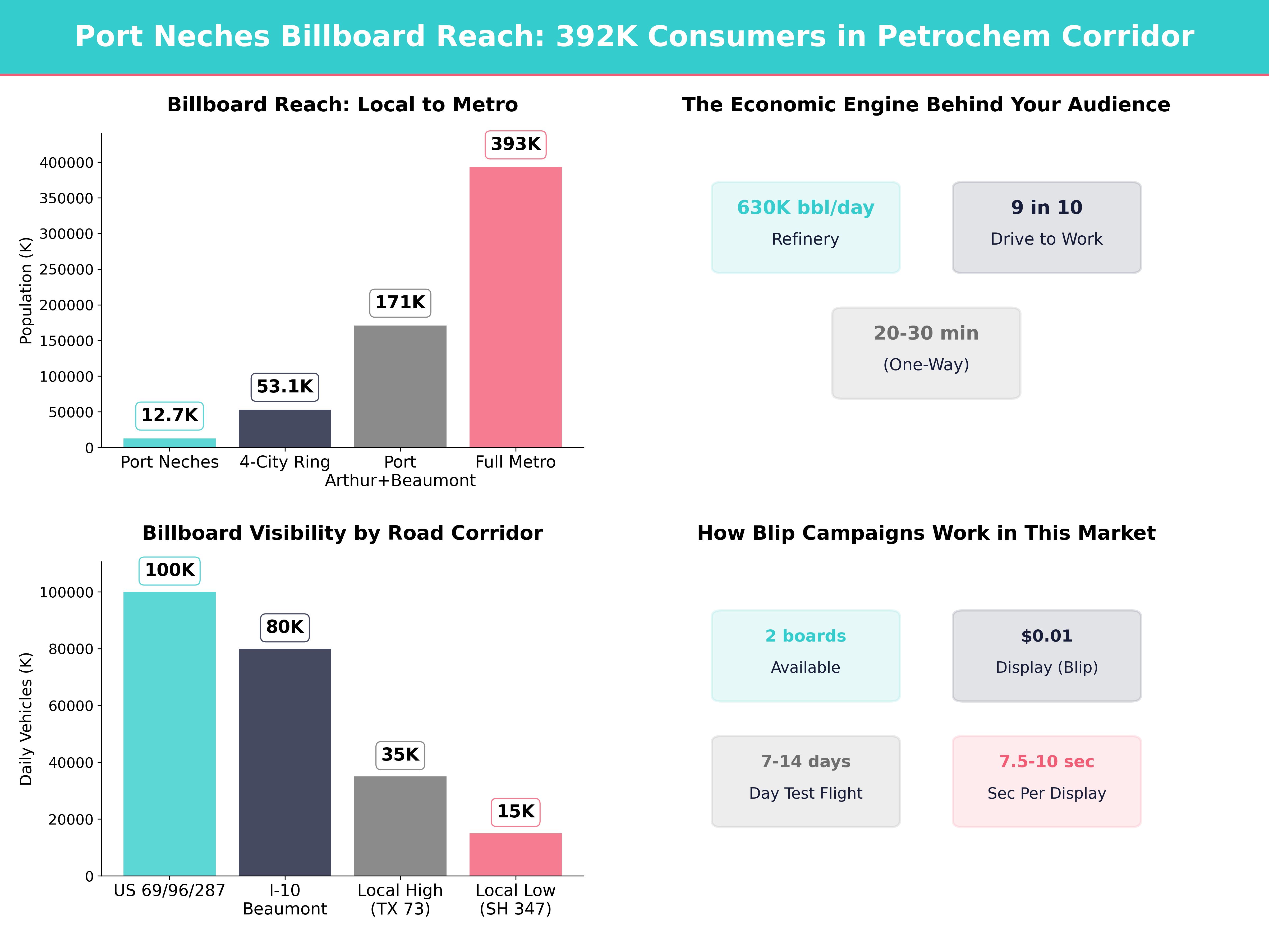Infographic showing key insights and demographics for Texas, Port Neches Tx